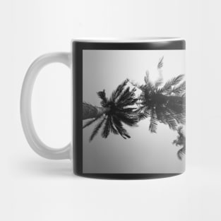 Palmtree black&white Mug